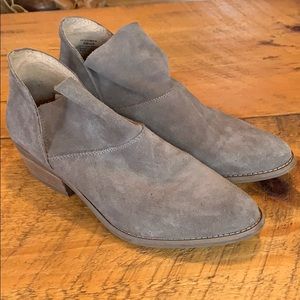 Lucky brand suede booties